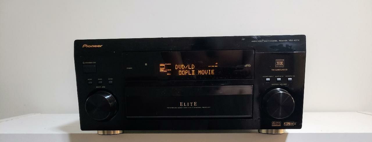 PIONEER ELITE VSX-p43tx 7.1 Home Theater Receiver w/ Remote