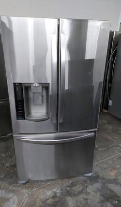 LG 3-Door Stainless Steel FrenchDoor Fridge