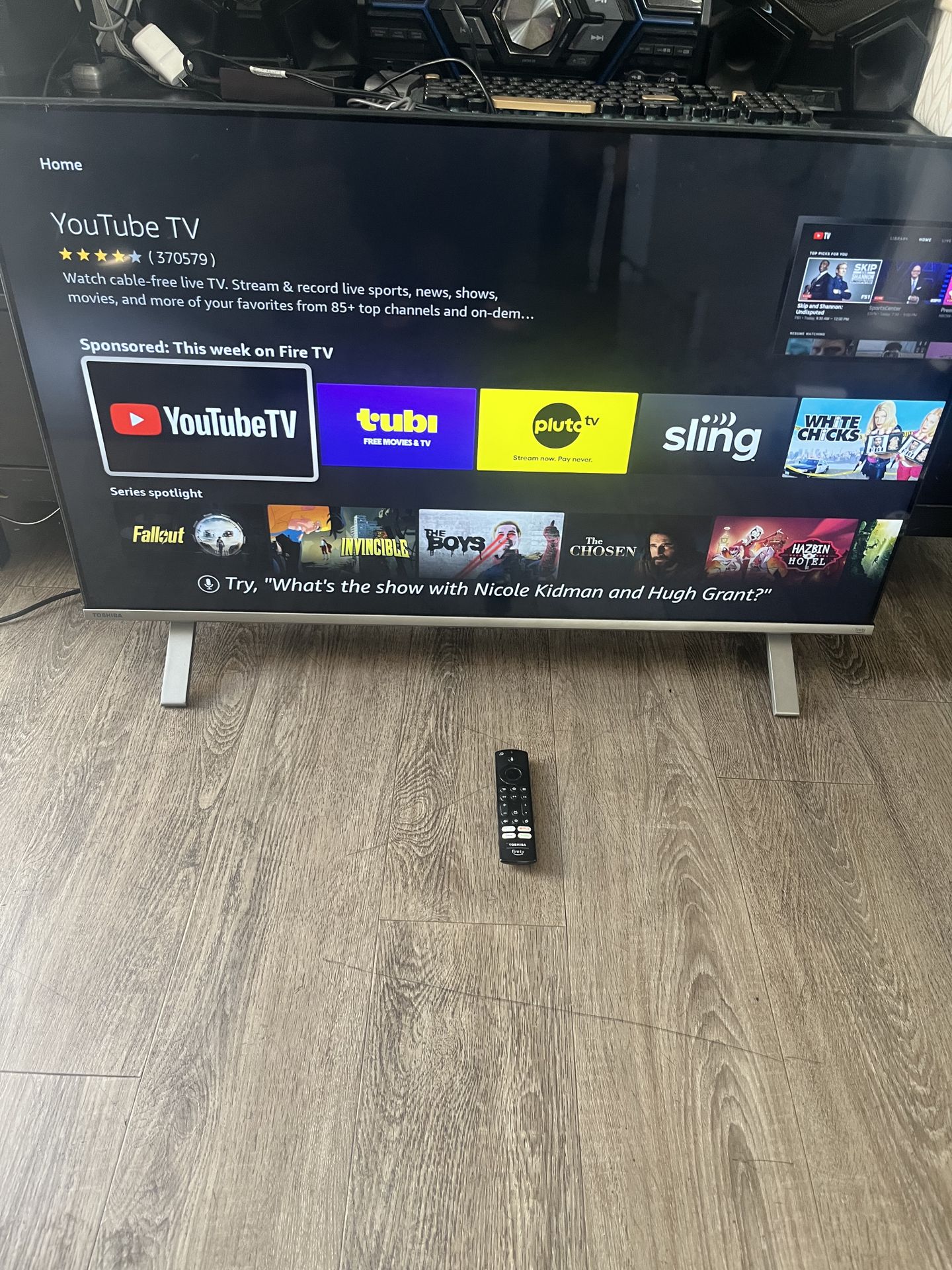 50” Toshiba Fire Tv