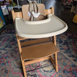 Stokke Tripp Trapp Chair Highchair Set See Description!