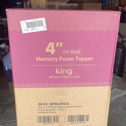 Memory Form Topper
