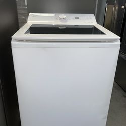 LG Top Load Washer in Alpine White with 4-way Agitator, Easy Unload and AI Sensing