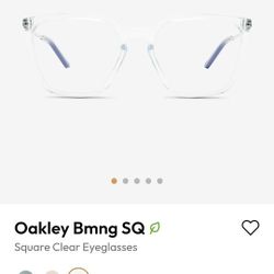 Oakley Bmng SQ

Square Clear Eyeglasses

Go to source

Clear