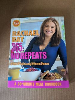 Cookbook Rachael Ray 365 No Repeats 30 Minute Meals Softcover NWOT