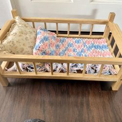 Toys-Traditional Doll Bed