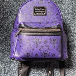 Disney Parks Haunted Mansion Loungefly Backpack