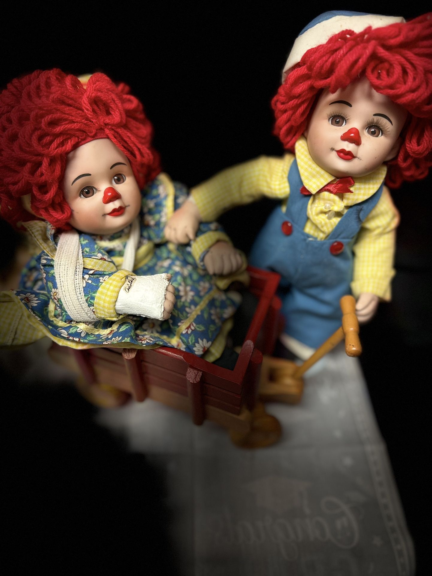 collectable 7 inches Raggedy an ANDY