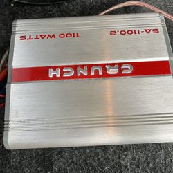 Crunch Sa1100.2 Bass Amp
