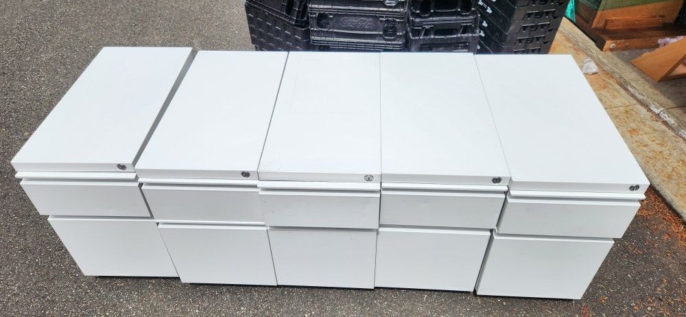 Brand New Locking Metal Filing Cabinets w/ Keys
