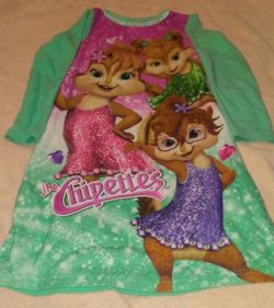 Long Sleeve Pajama Dress Size 4/5