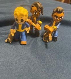 Fallout Mystery Minis Figures Set of 3