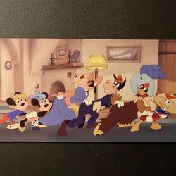 “La Conga” Xerographic-line, Hand-painted Cel From Mickeys Birthday Party 