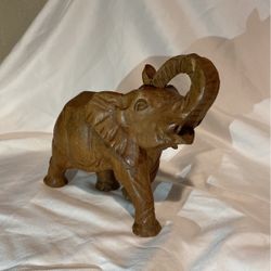 Carved Wooden Elephant