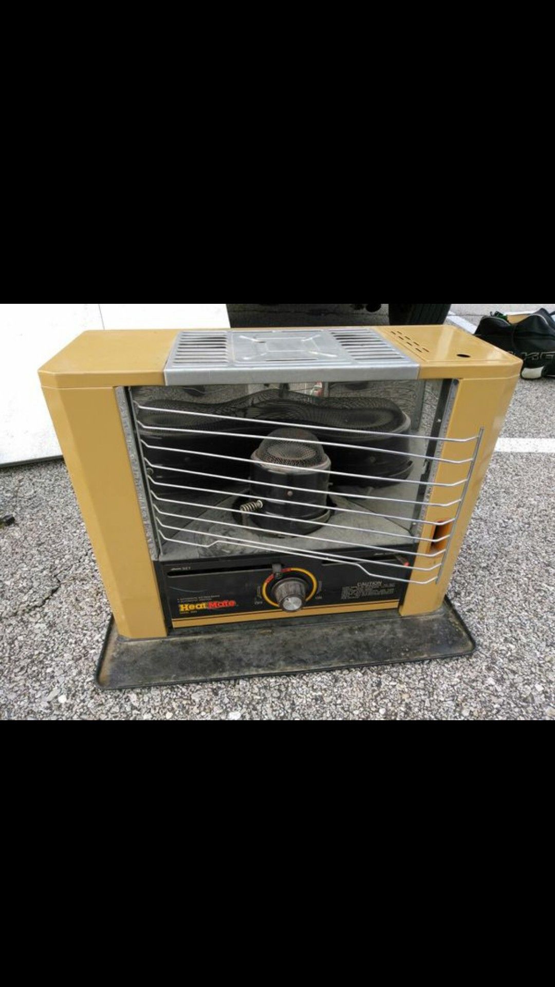 KEROSENE HEATER MISSING TANK READ DETAILS