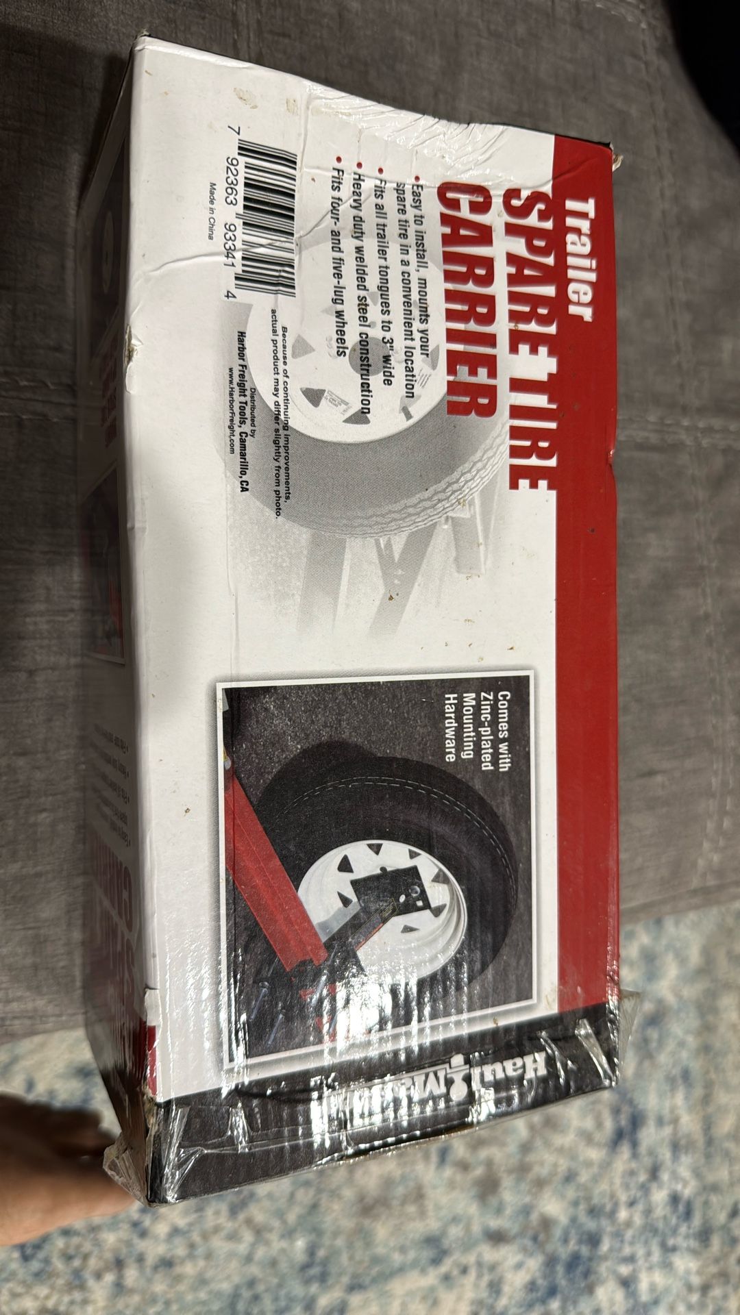 Trailer Spare Tire Carrier
