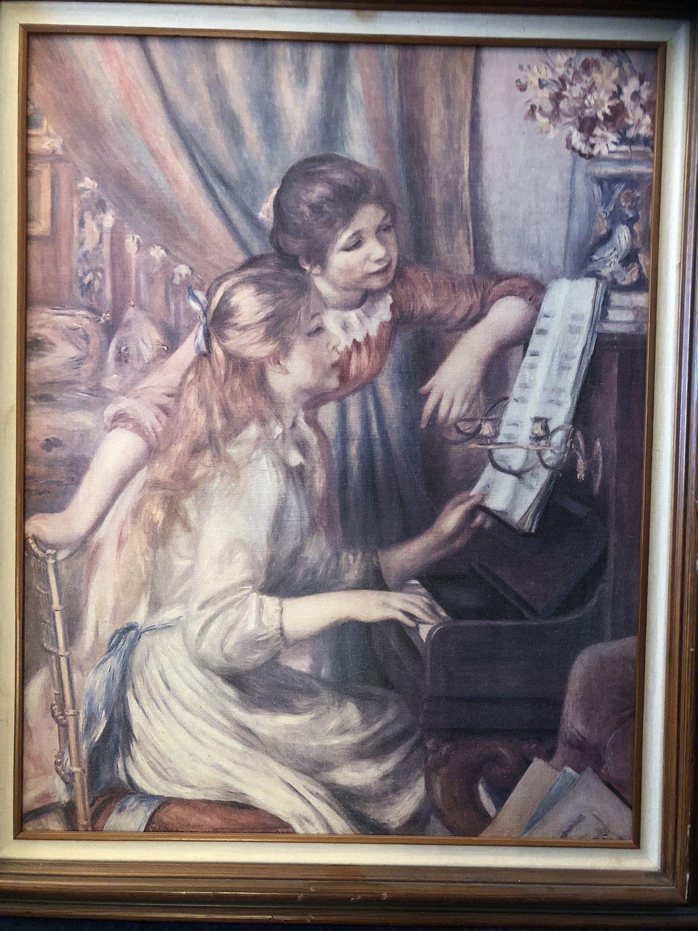 Renoir’s Girls Playing The Piano