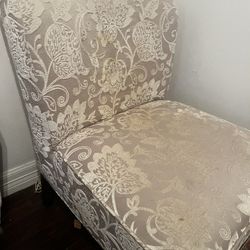 Beige Accent Chair