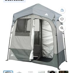 Brand New 2 Room Shower Tent 