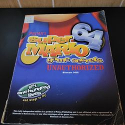 Prima's Unauthorized Super Mario 64 Game Secrets