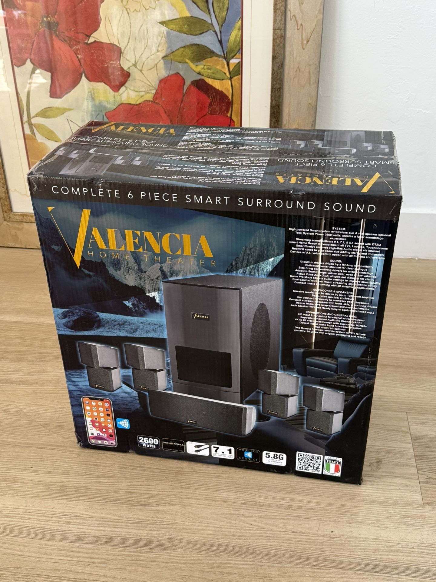 NEW Valencia Home theater Sound System 