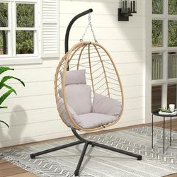 Hanging Egg Chair with Stand 