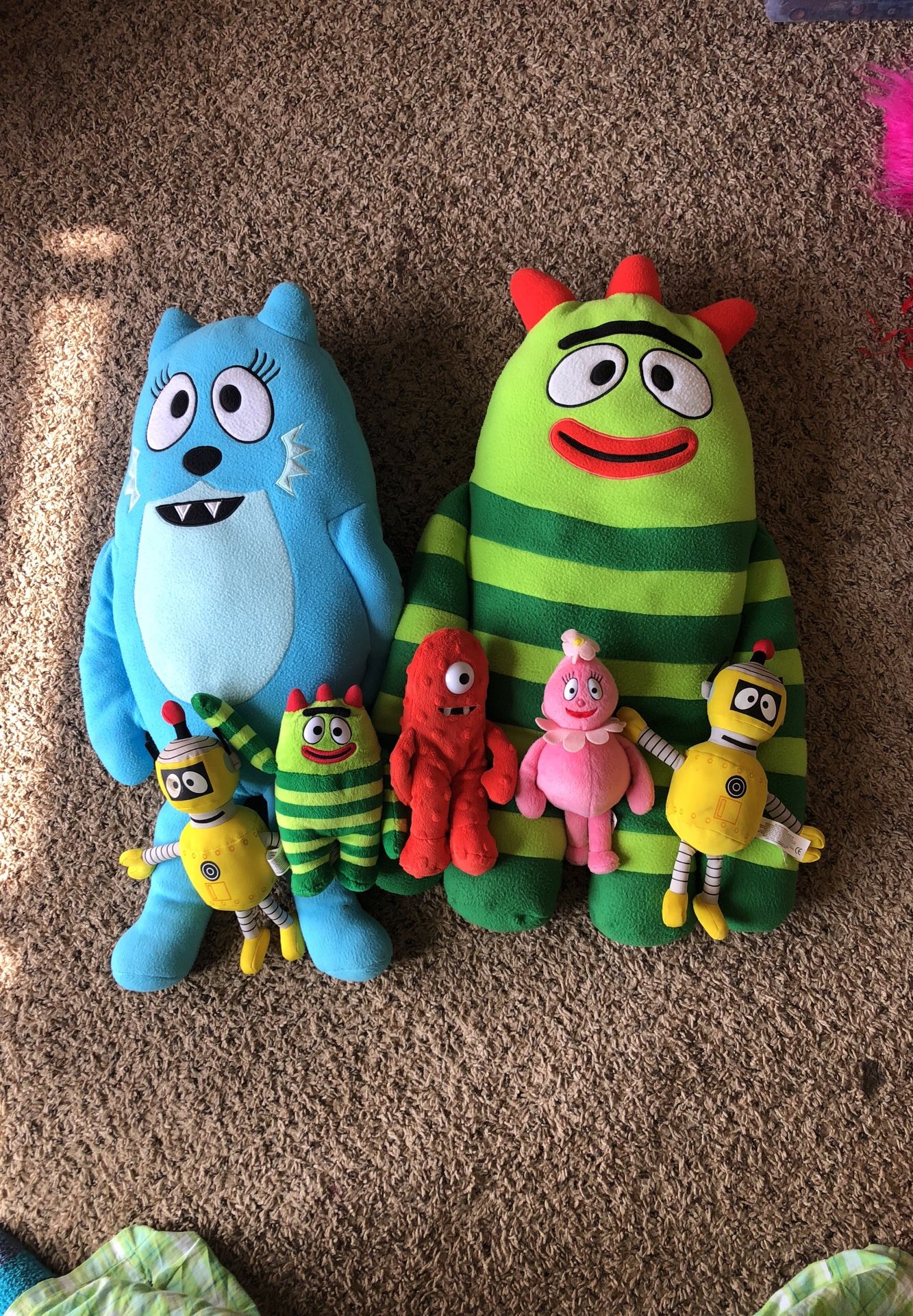 Yo Gabba Gabba Pillow/Dolls