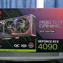 ASUS GeForce RTX 4090 ROG STRIX BTF Edition 24GB GDDR6X GPU