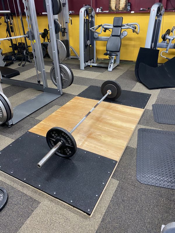 Three Piece 4x8 Deadlift Platform for Sale in Covington