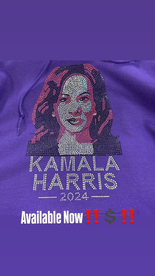 Brand new Rhinestones Kamala Harris sweatshirts