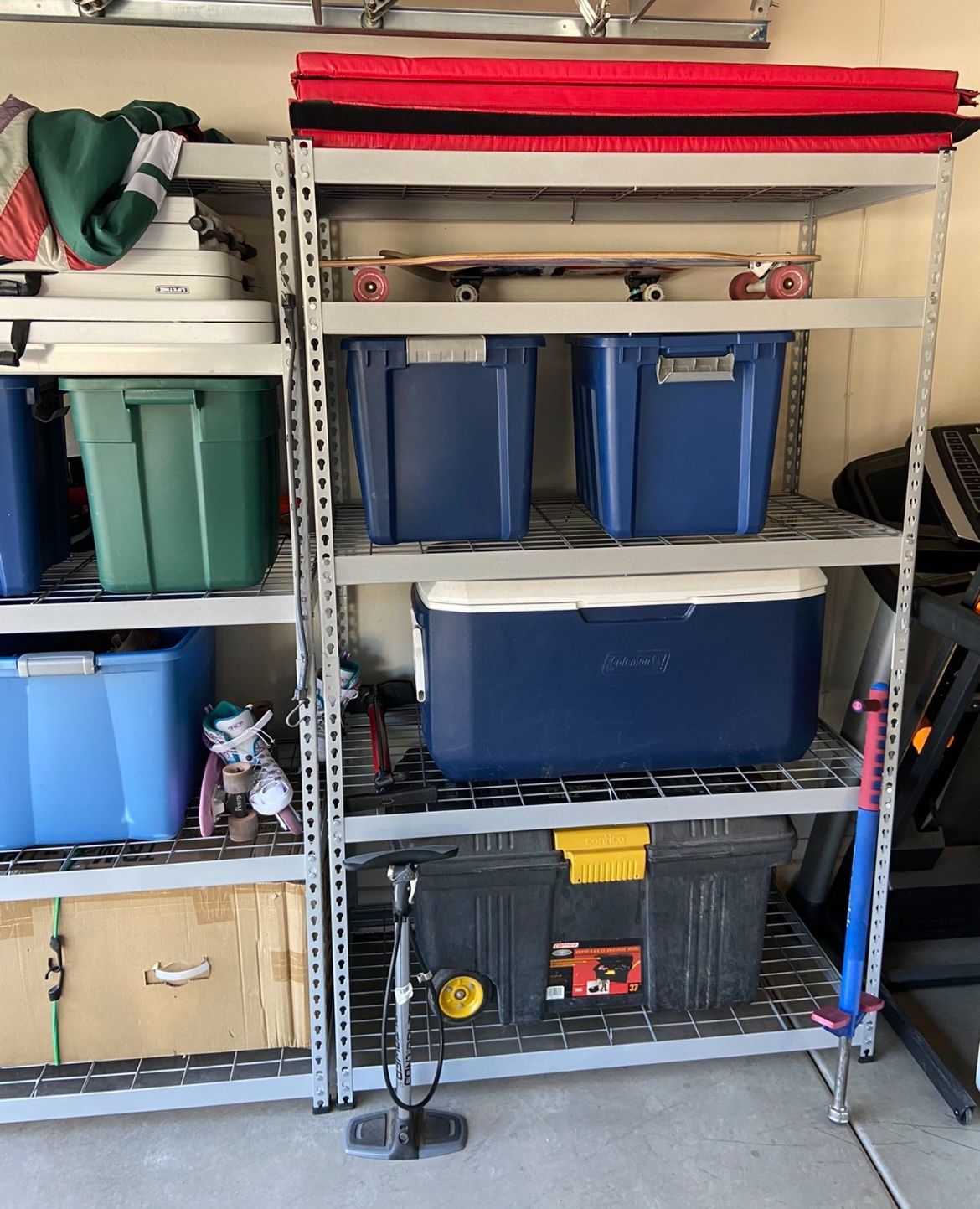 Metal Shelving Unit