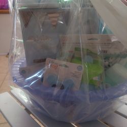 Cesta Regalo 🎁 Babyshower Boy