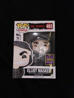 Funko Pop! Vinyl: Elliot Alderson - (Masked) - Box Lunch San Diego Comic Con...