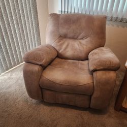 Reclining Sofa's and Reclining Rocking Chair