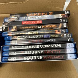 60+ Blu Ray Movies