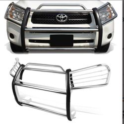 2001 To 2005 Toyota Rav4 Front Bumper Grille Guard Tumba Burro Cromado Chrome Rav
