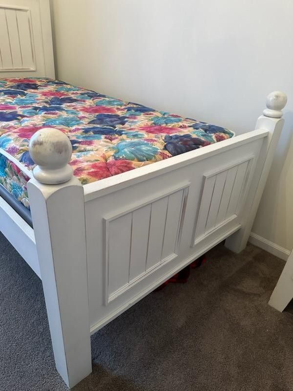 Twin Bed Frame With Trundle (Pottery Barn)