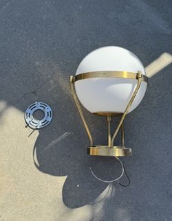 Mid-century Modern Globe Ceiling Light