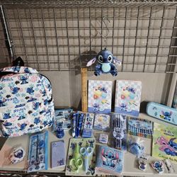 Stitch Backpack Back to school bundle