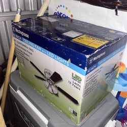 Ceiling Fan,bathroom Light,4 Bed Lights New 