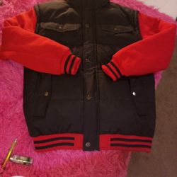 Men's Varsity Jacket Fall Coat Light Winter