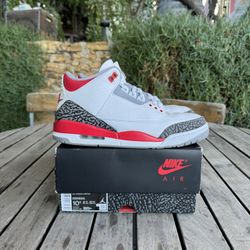 2022 Air Jordan 3 Retro 'Fire Red' 