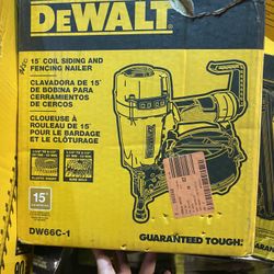 Dewalt Coil Roofing Slightly Used Works Fine 