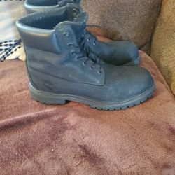 For Sale Black Timberlands  $60 Good Condition 