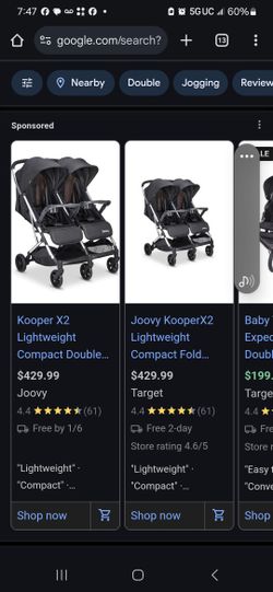 Joovy Scooter X2 Stroller