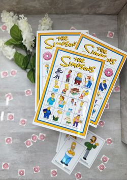 The Simpsons Bingo Loteria 