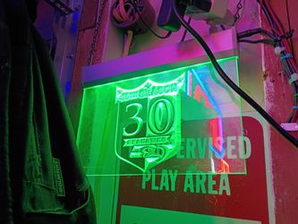 Seattle Seahawks 30th anniversary led sign