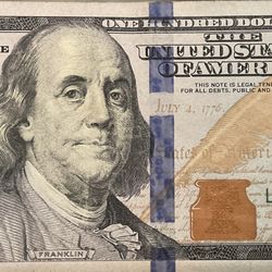 Billete De $100  En Buen Estado Año 2009 Casa De New York . Venta En $105 Dólares.