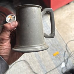 Metal Cup Glass Bottom