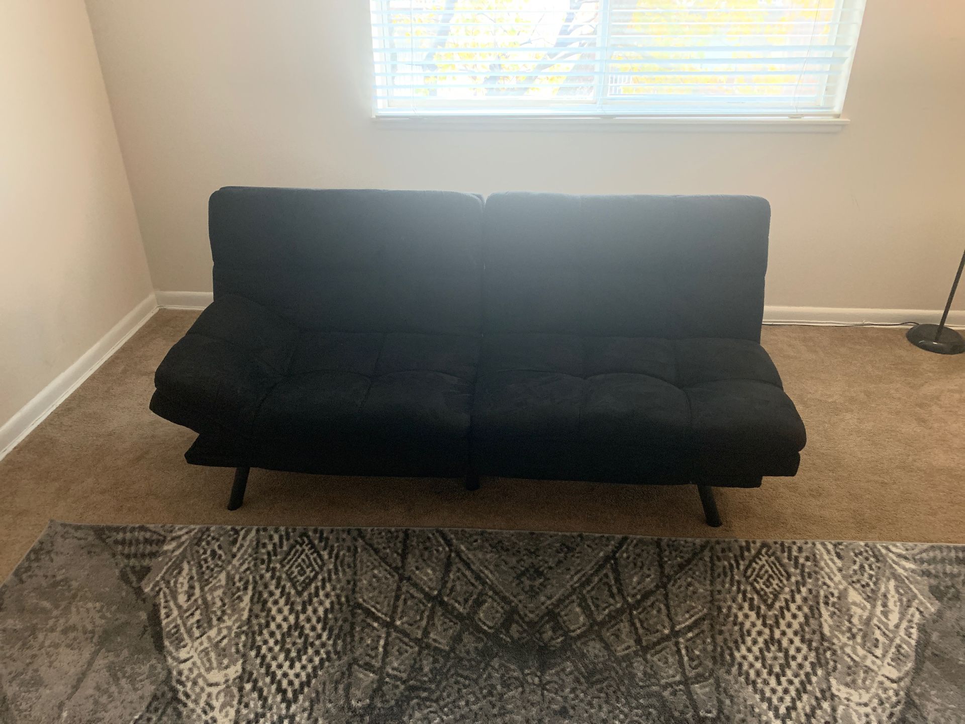 Black Futon Like New