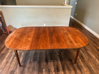 MCM Hardwood Walnut Dining table